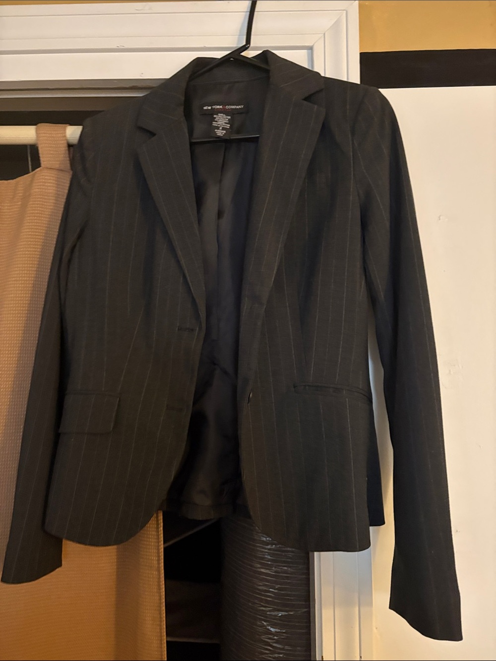The Limited Black Pinstripe Women's Blazer